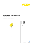 Operating Instructions - VEGAFLEX 61 - 4 ? 20 mA/HART four-wire
