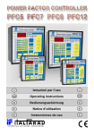 Istruzioni per l'uso Operating instructions