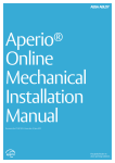 Aperio Online Mechanical Installation Manual - Ruko e-shop