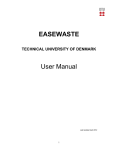 EASEWASTE User Manual