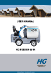 USER MANUAL HG FEEDER 65 M