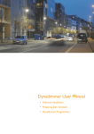 Dynadimmer User Manual