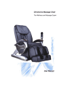 Chiroforms Massage Chair User Manual