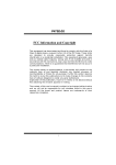 Biostar P4TSE-D2 Owner's Manual