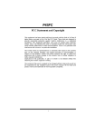 Biostar P4SFC Owner's Manual