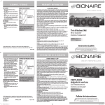 Bionaire BWF0522M-WM Owner's Manual