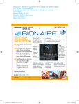 Bionaire BCH9212HangTag Owner's Manual