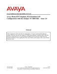 Avaya VF 3000 User's Manual