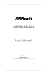 ASRock 980DE3/U3S3 Owner's Manual