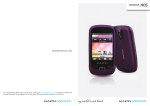 Alcatel OneTouch ONE TOUCH 905 Owner's Manual