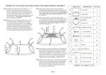 Agio Boat-shaped Inlaid Glass Table Assembly Instruction