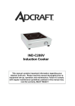 Admiral Craft IND-C208V Owner's Manual