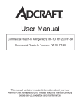 Admiral Craft FZ-1D Owner's Manual
