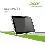 Acer TravelMate X313-M Owner's Manual