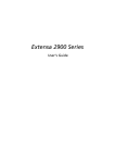 Acer Extensa 2900D Owner's Manual