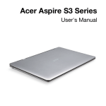 Acer Aspire S3-951 Owner's Manual