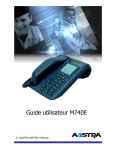 Aastra M740E User's Manual
