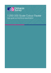 1:250 000 Scale Colour Raster user guide and technical spec