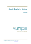Audit Trails In Vision User Guide