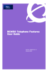 BCM50 Telephone Features User Guide
