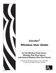 ZebraNet Wireless User Guide