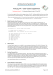 AntiLog V4.1 User Guide Supplement