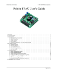 Pololu - Pololu TReX User's Guide
