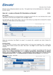 Elevate User Guide - The Financial Group