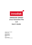 INNODISK iSMART Linux Execution File 2.8 User's Guide