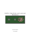 E.B.P.L. USER GUIDE AND LANGUAGE