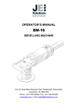 Operators manual BM-16