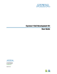 Cyclone V SoC Development Kit User Guide