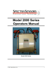 Model 2000 Series Operators Manual
