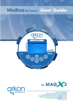 MAGX2 Modbus RTU User Guide -0- V1.3 12-11-2014