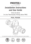 Installation Instructions and User Guide