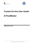 Toolset On-line User Guide