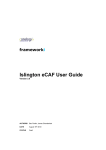 Islington eCAF User Guide