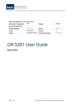 CR 5281 User Guide v1 2