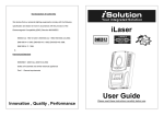 iLaser User Guide