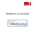 MindGenius 1.5 User Guide