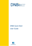 DNBi Quick Start User Guide