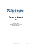 2007 Riptide Owners Manual - NOT Trident Pro.pub