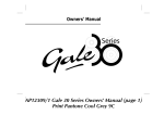 AP123091 Gale Generic Owners Manual