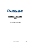 2007 Riptide Owners Manual - Trident Pro ONLY.pub