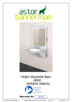Height Adjustable Basin ABW6 OWNERS MANUAL