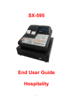 SX-595 End User Guide Hospitality