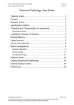 Chemical Pathology User Guide - Central Manchester University