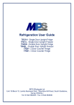 Refrigeration User Guide