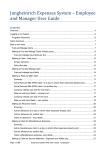 Jungheinrich Expenses System – Employee and Manager User Guide