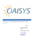 Desktop Client Application User Guide